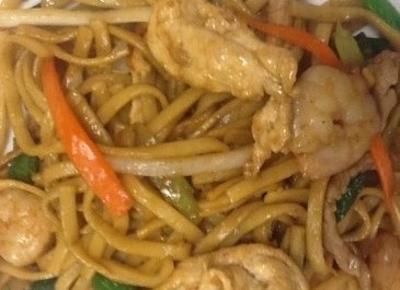 Shrimp Noodle Dish Shrimp Noodle Dish
